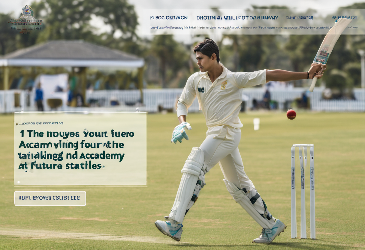 Unlock Your Potential: The Academy for Future Cricket Stars’ Training Programs and Facilities